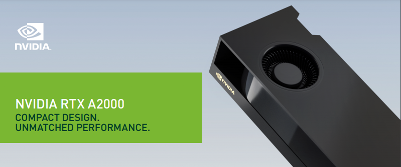 NVIDIA ra mắt GPU NVIDIA RTX A2000 thế hệ mới