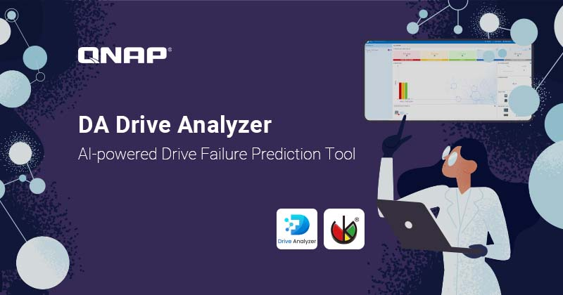 QNAP DA Drive Analyzer: Công cụ dự đoán lỗi ổ đĩa bằng AI dành cho NAS