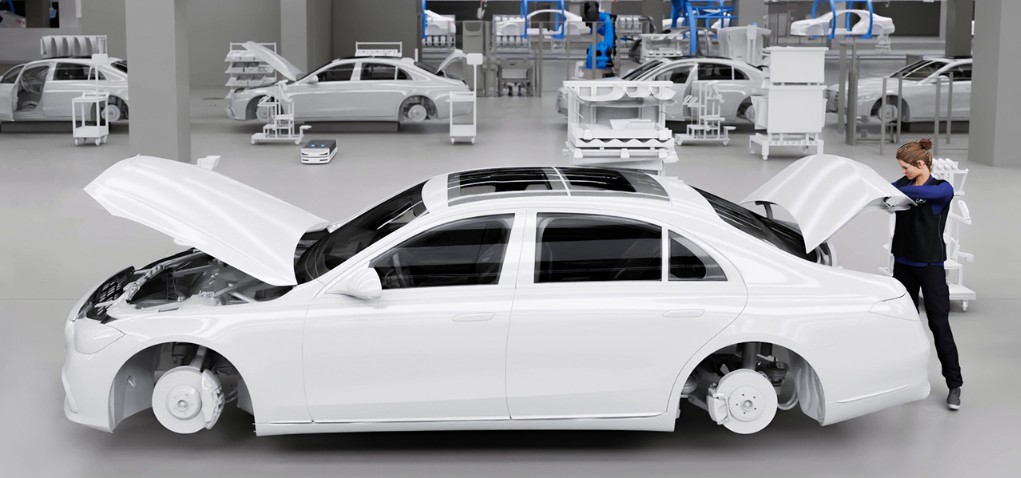 Sản xuất bên trong Metaverse: Mercedes-Benz lắp ráp các nhà máy thế hệ mới với NVIDIA Omniverse