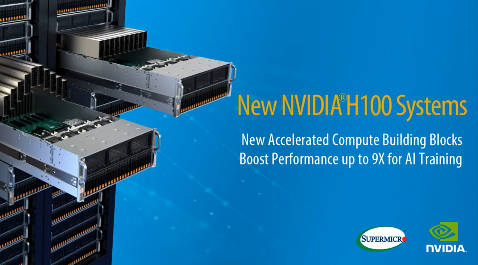 Tăng Tốc AI và HPC mạnh mẽ với giải pháp Supermicro và GPU Nvidia® H100 thế hệ mới