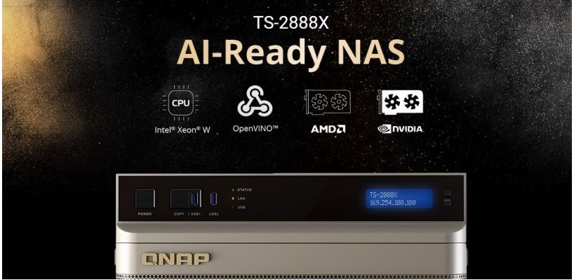 QNAP chính thức ra mắt hệ thống NAS TS-2888X AI-Ready dành cho Machine Learning