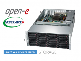 Hệ thống lưu trữ SAN SDS trên nền tảng OpenE và máy chủ Supermicro