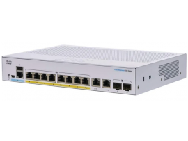 CBS250-8PP-E-2G-EU Switch Cisco 8 Ports PoE+ 45W, 2 Combo Uplink