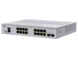 CBS350-16T-E-2G-EU Cisco Business 350 Series 16x10/100/1000 ports, external power.