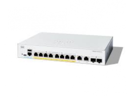 Switch Cisco C1200-8P-E-2G 8-Ports PoE+ 67W, 2 Combo Uplink